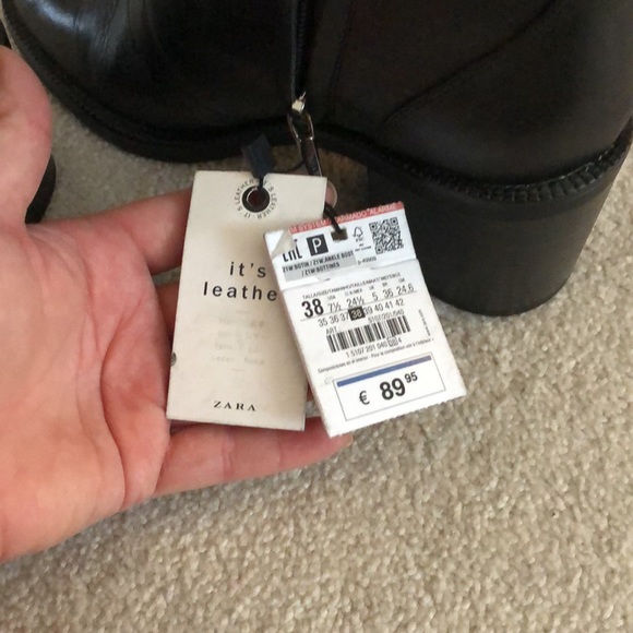 Zara brand new genuine leather boots - Picture 5 of 5